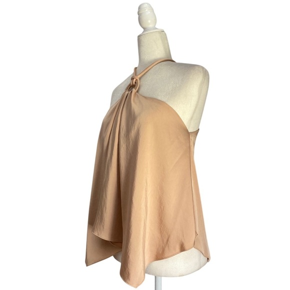 A.L.C. Calypso Halter Tank In Bella Elegant Cream Blush Cami Halter Top NWOT - Picture 9 of 12